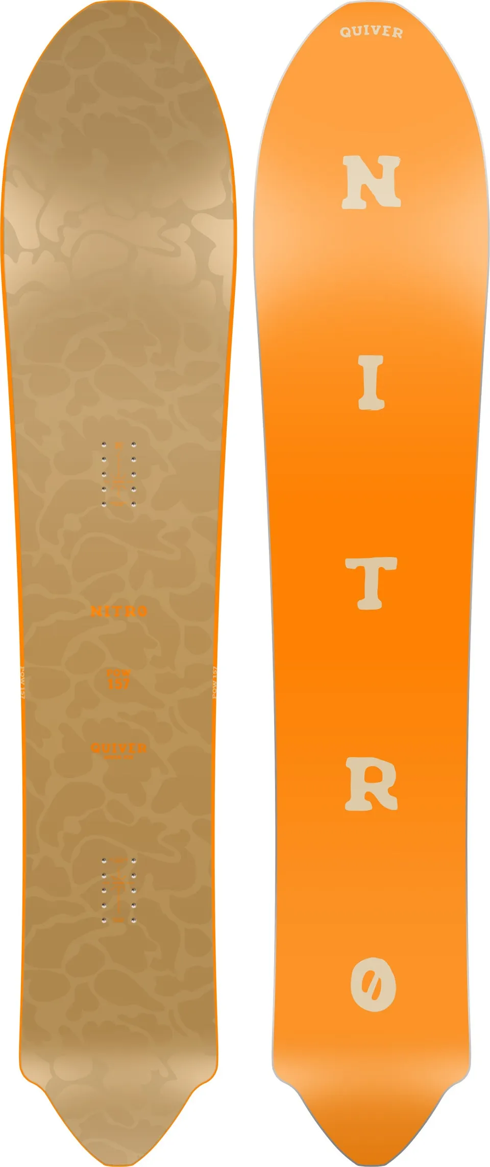 Nitro Pow planche snowboard homme 157W poudreuse