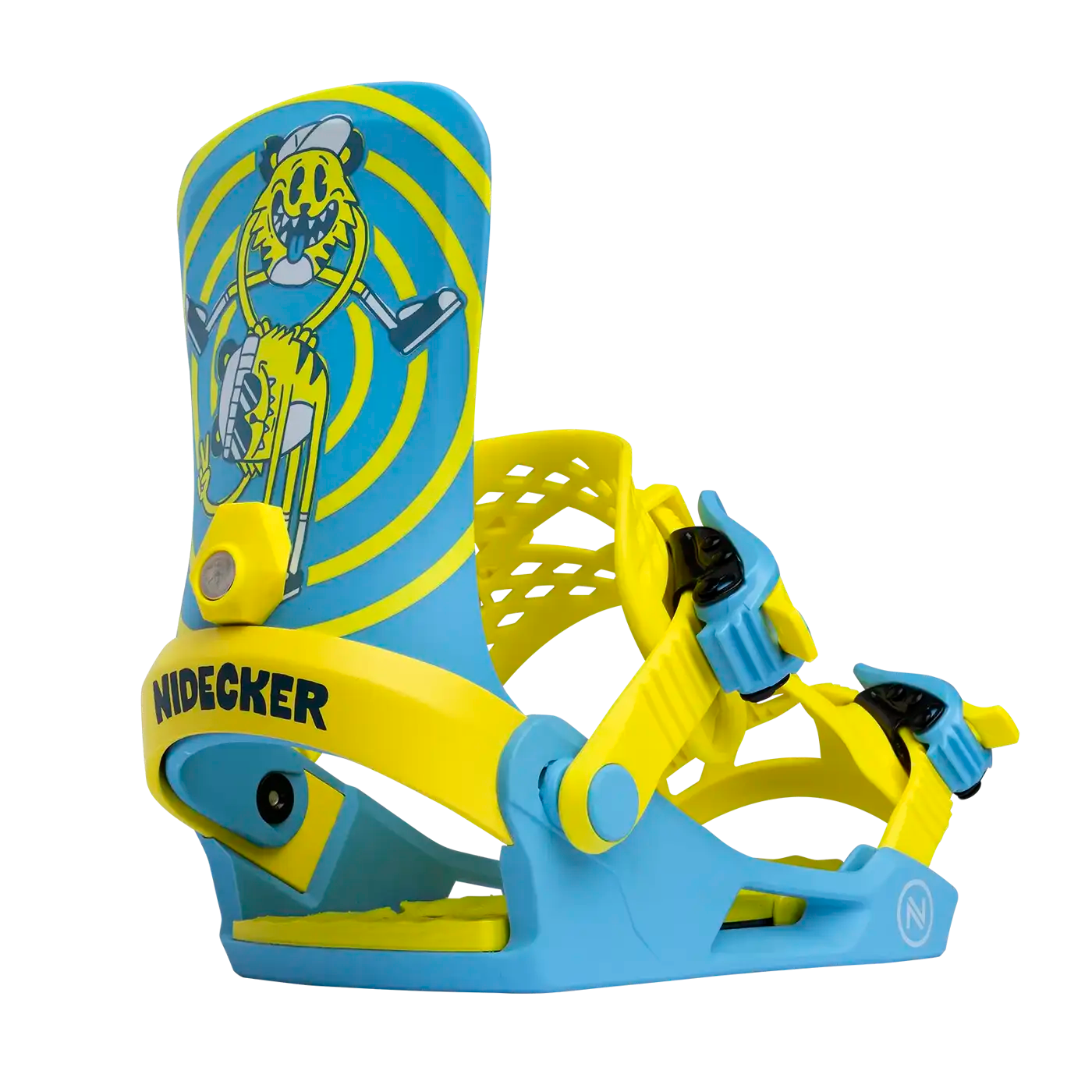 Nidecker Ollie fixation snowboard enfant noir taille S