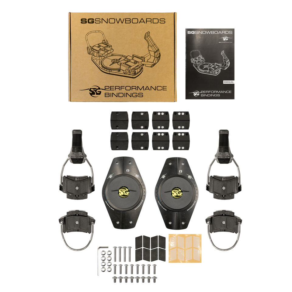 SG Performance Sigi Grabner fixation plaque noire race