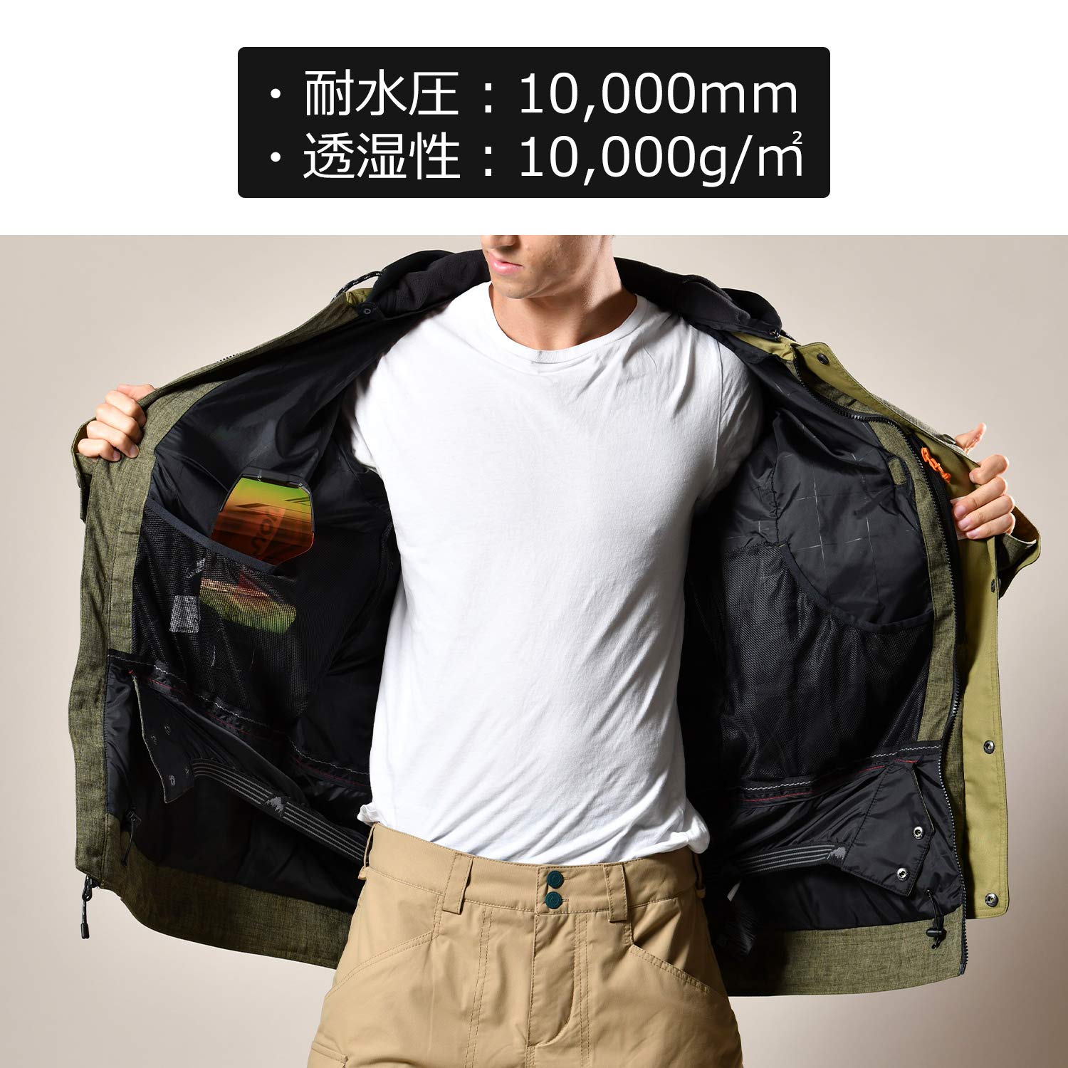 Burton Dunmore Jacket Veste Snowboard Homme Taille L