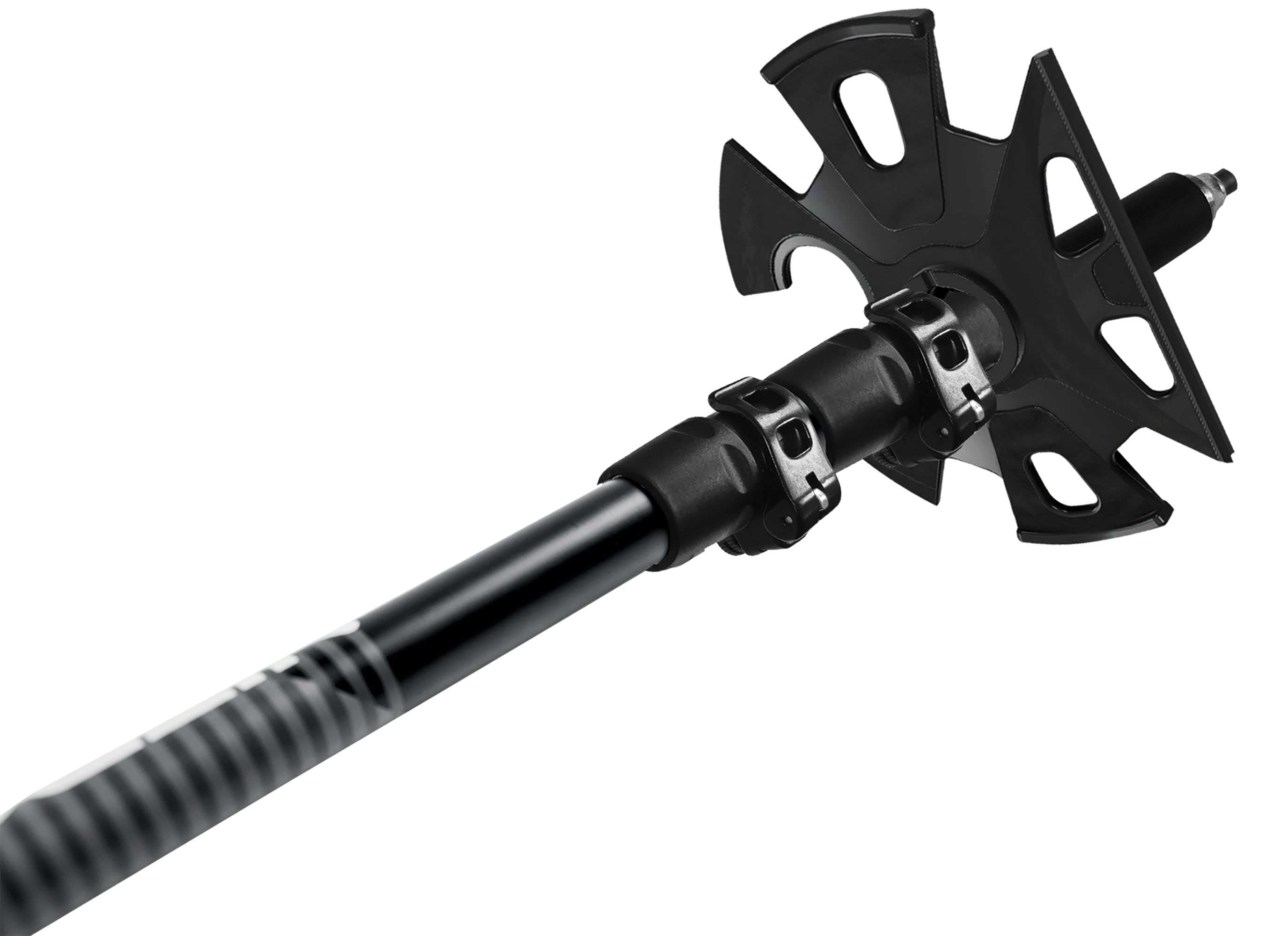 Nitro Telescoping Bâtons Télescopiques Black-Grey-Green OS