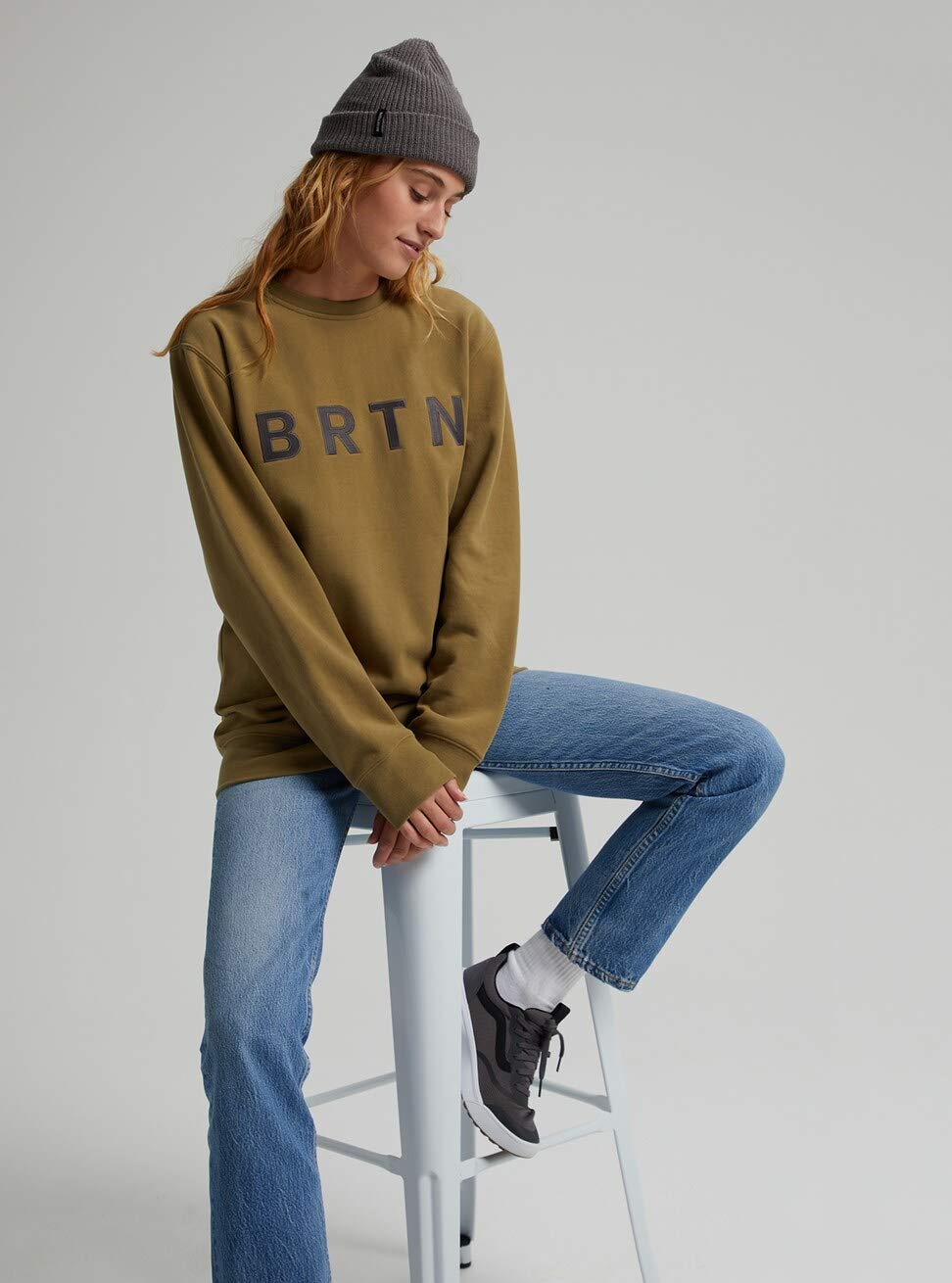 Burton Brtn Crew sweatshirt homme noir coton