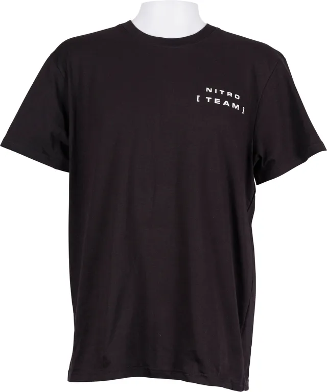 Nitro Team Tee t-shirt homme noir M coton