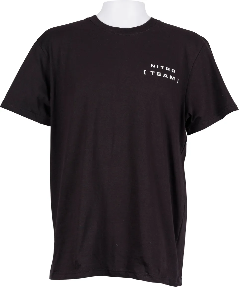 Nitro Team Tee t-shirt homme noir M coton