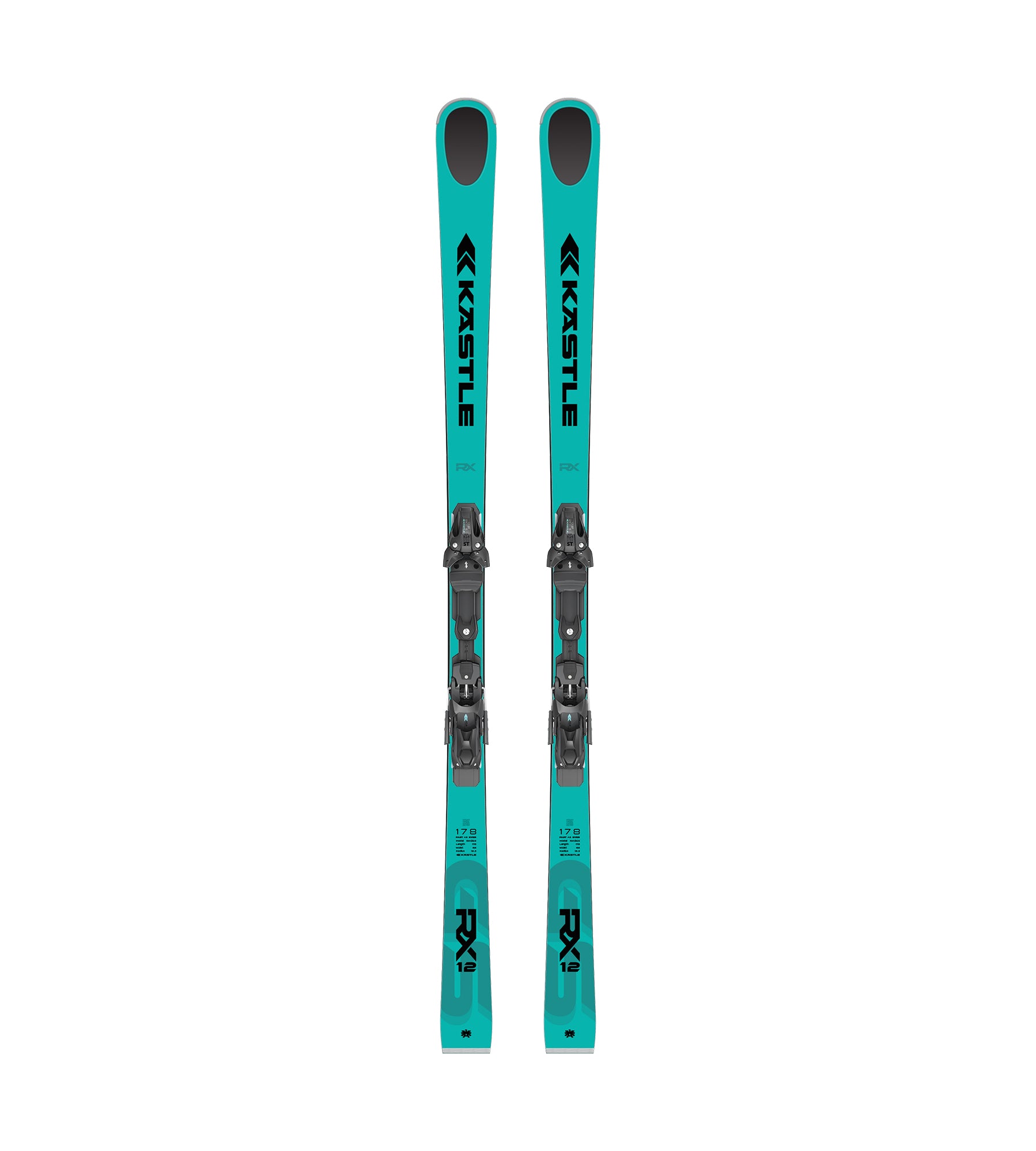 Kastle RX12 GS ski piste 178 + K12 TRI GW race