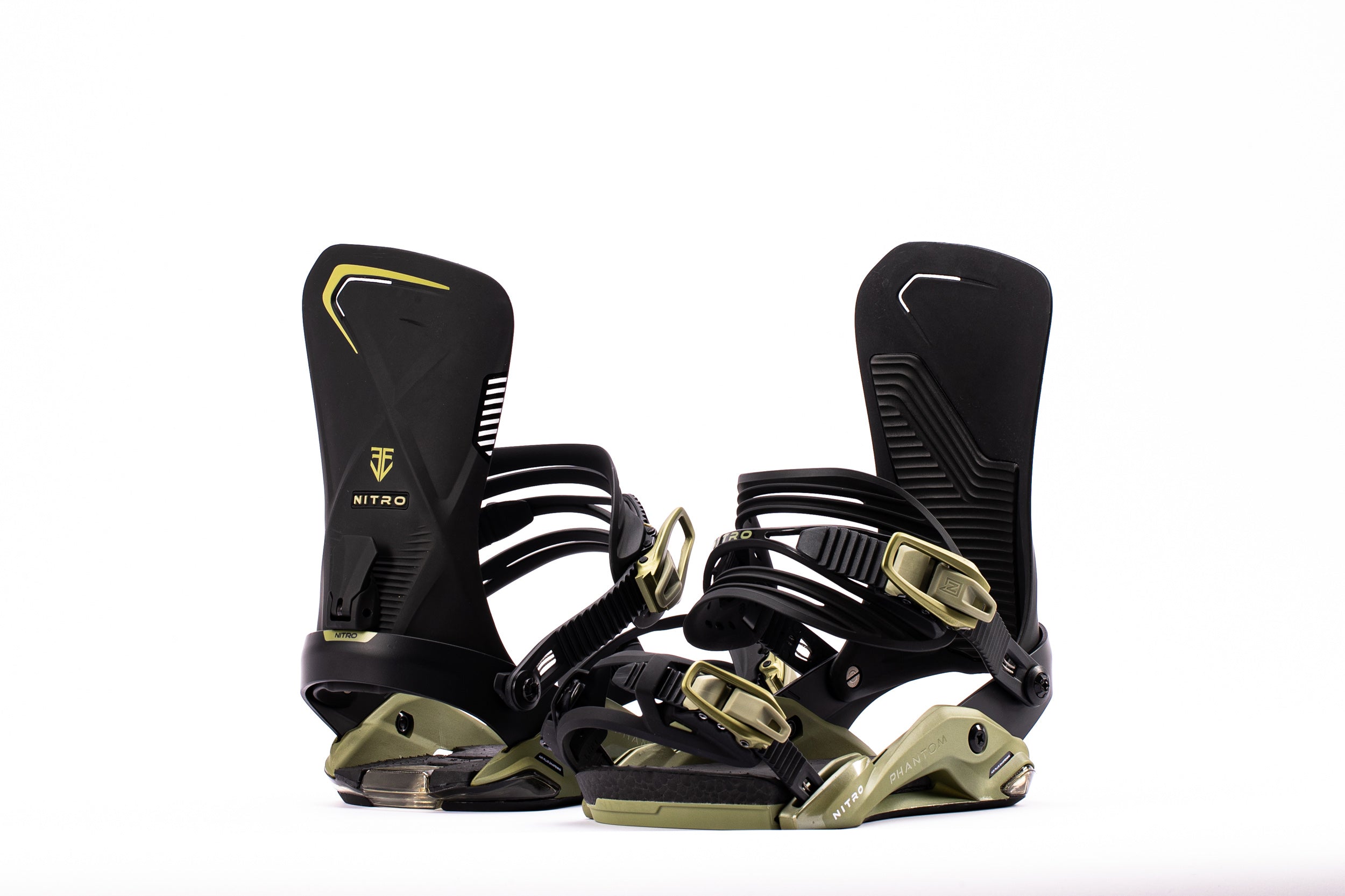 Nitro Phantom fixations snowboard homme black fade M