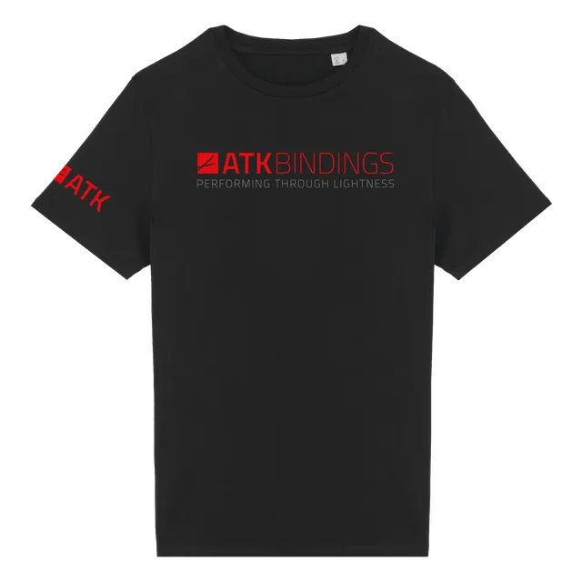 ATK T-Shirt tee-shirt coton bio noir L