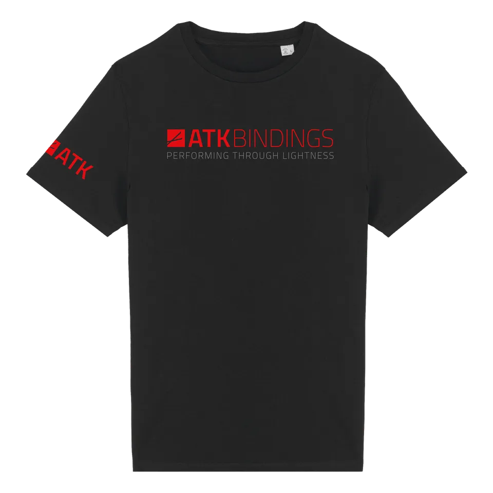 ATK T-Shirt tee-shirt coton bio noir L