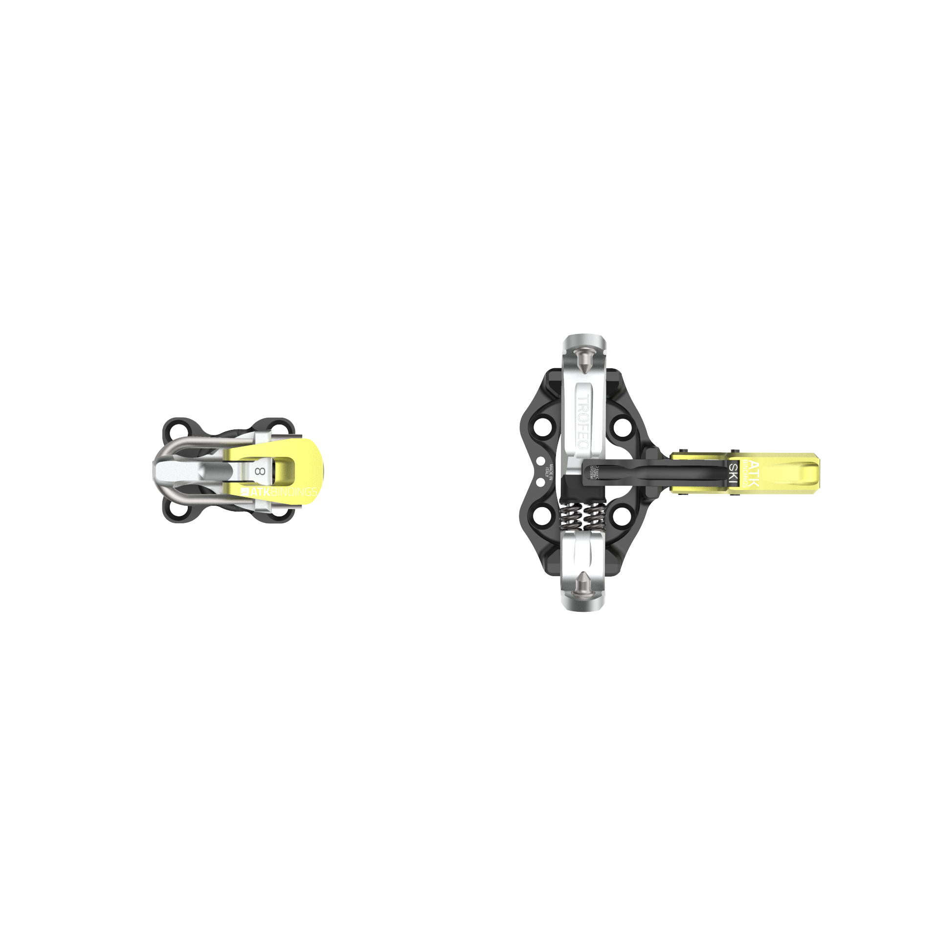 ATK Trofeo Fixation ski rando race jaune U 8