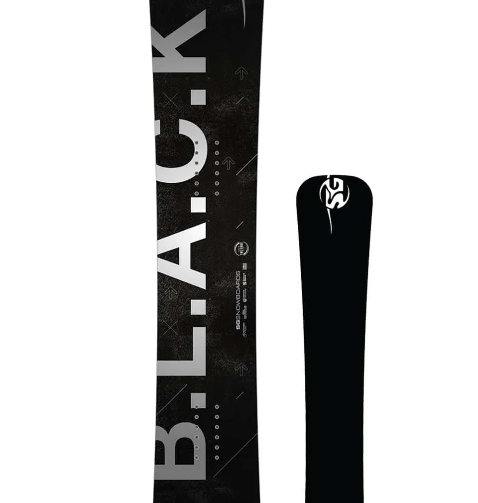 SG B.L.A.C.K. 2025 planche alpine 169 souple freecarve