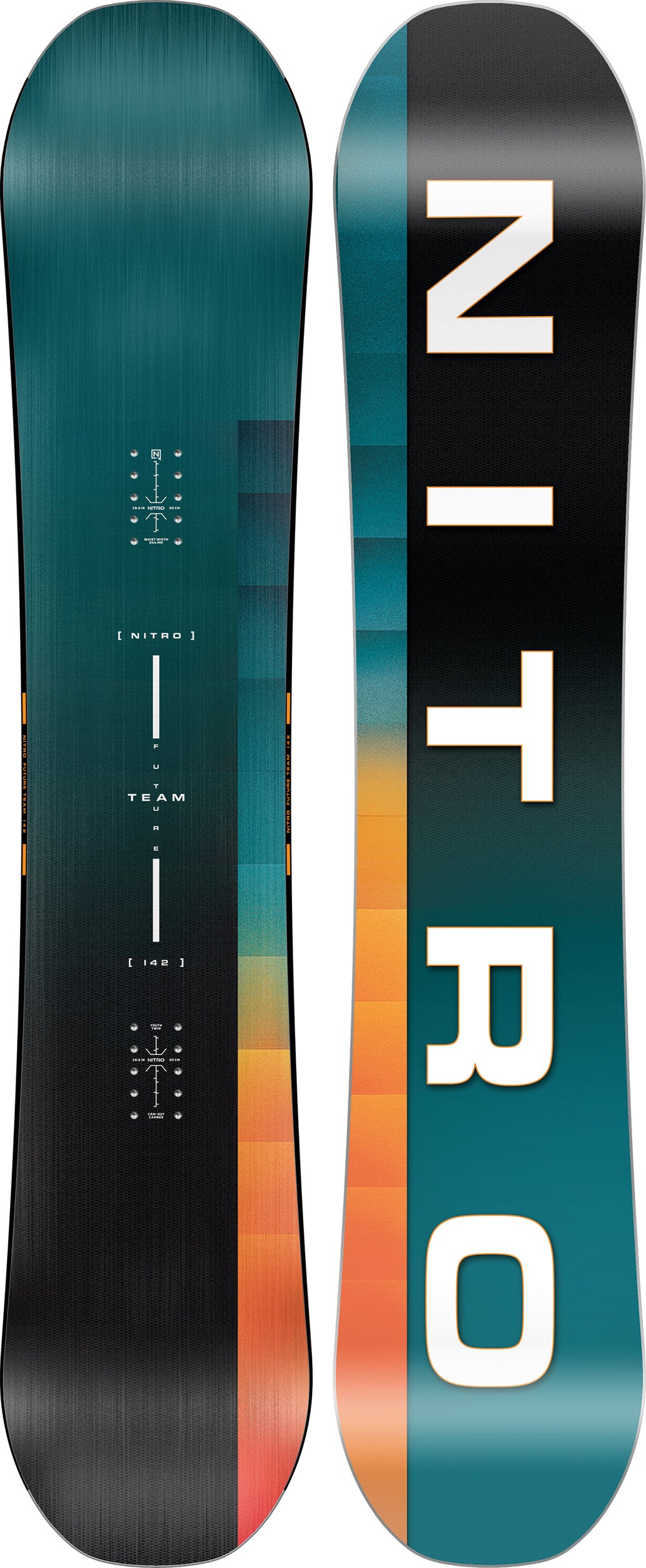 Nitro Future Team snowboard enfant 132 all mountain