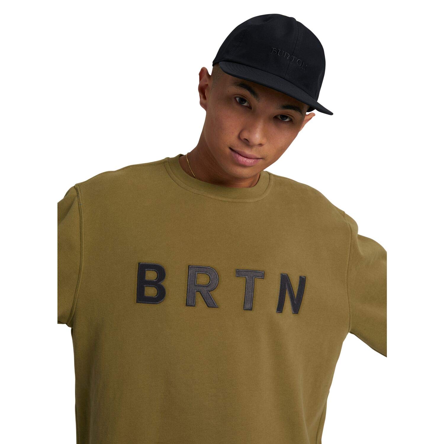 Burton Brtn Crew sweatshirt homme noir coton