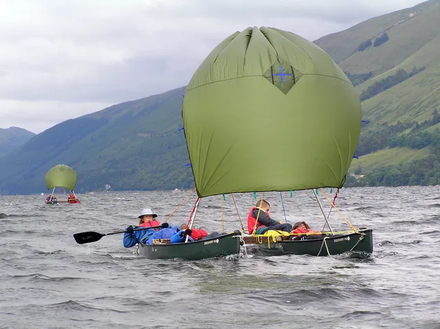 Snowsled Watersport Open Canoe Cat Rig kit voile canoë