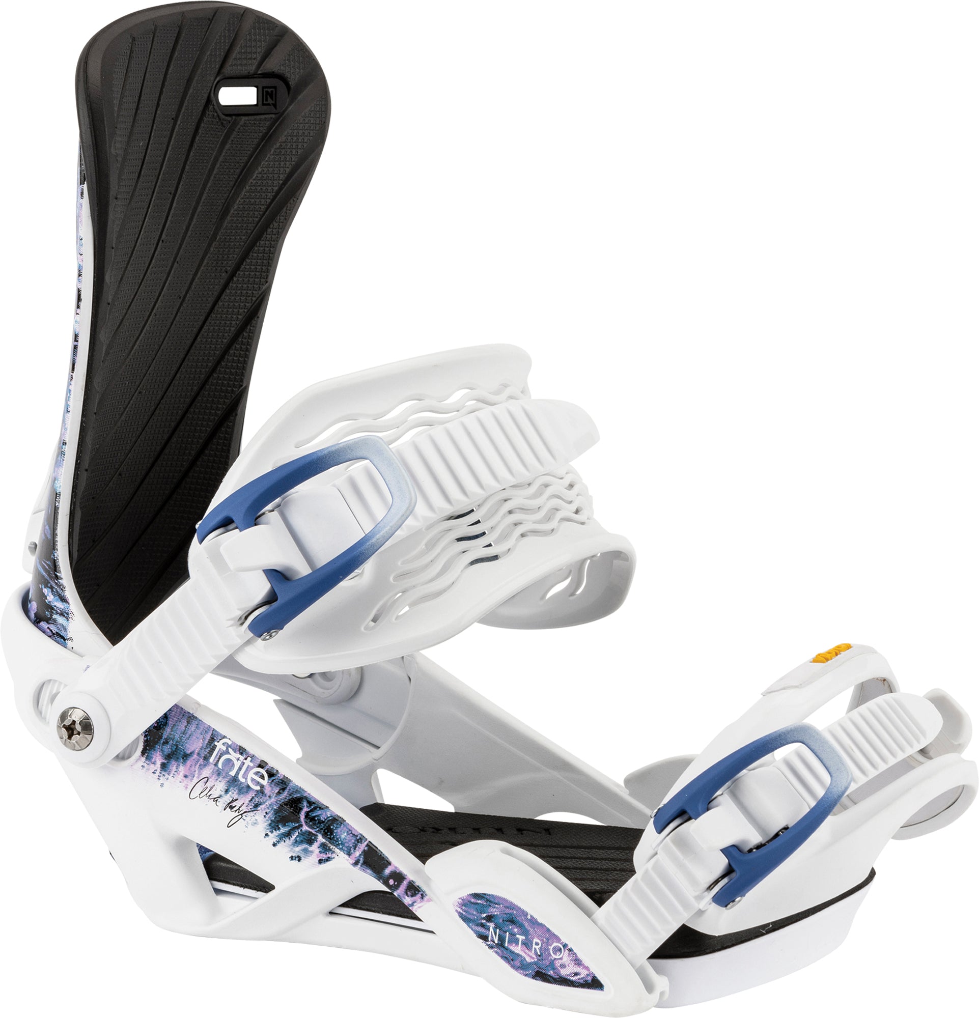 Nitro Fate fixations snowboard Ultra Black S/M femme