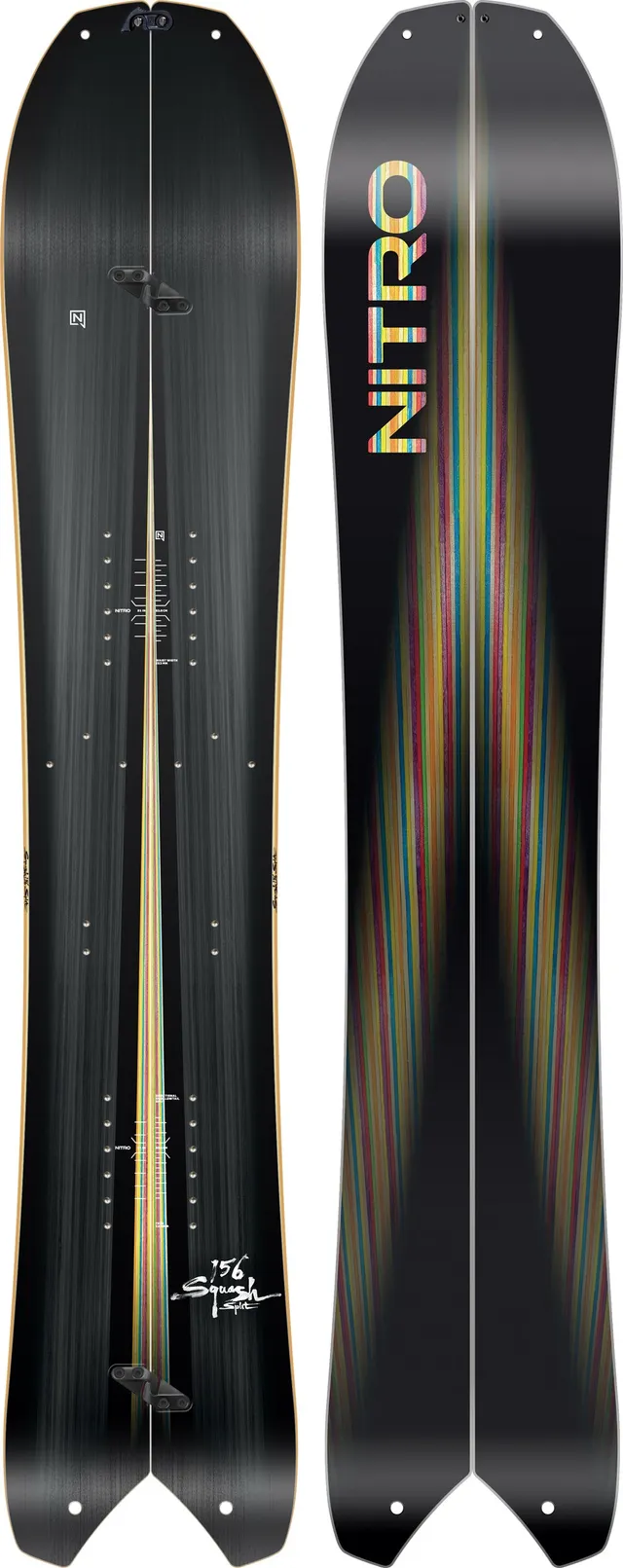 Nitro Squash Split splitboard 159mw swallowtail poudreuse