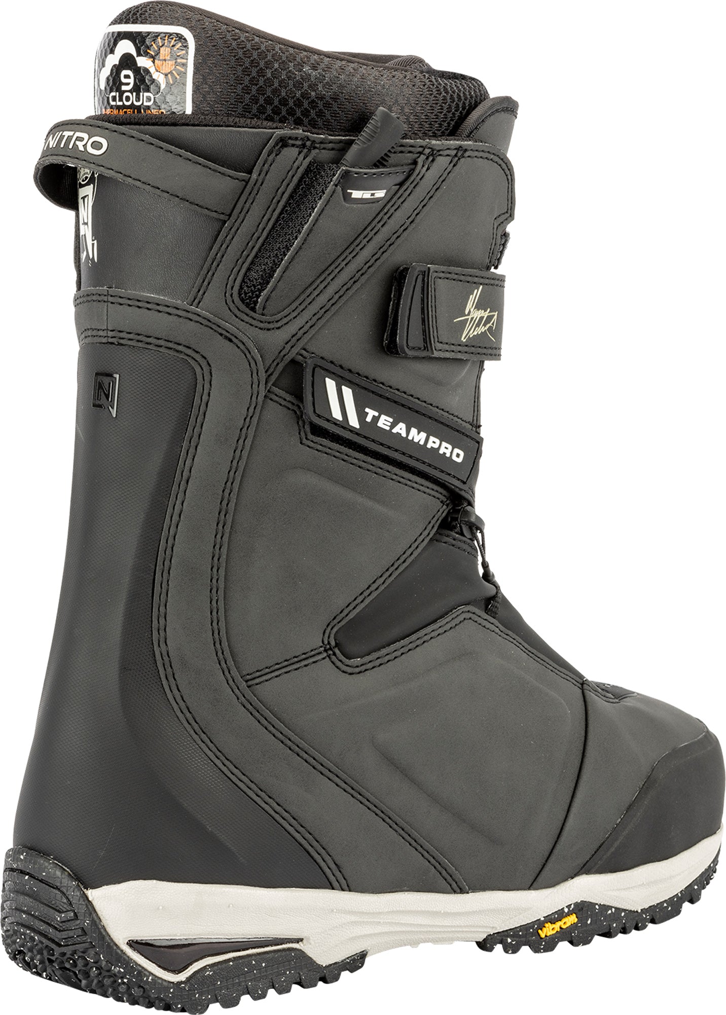 Nitro Team Pro MK TLS Boots snowboard Black freestyle homme