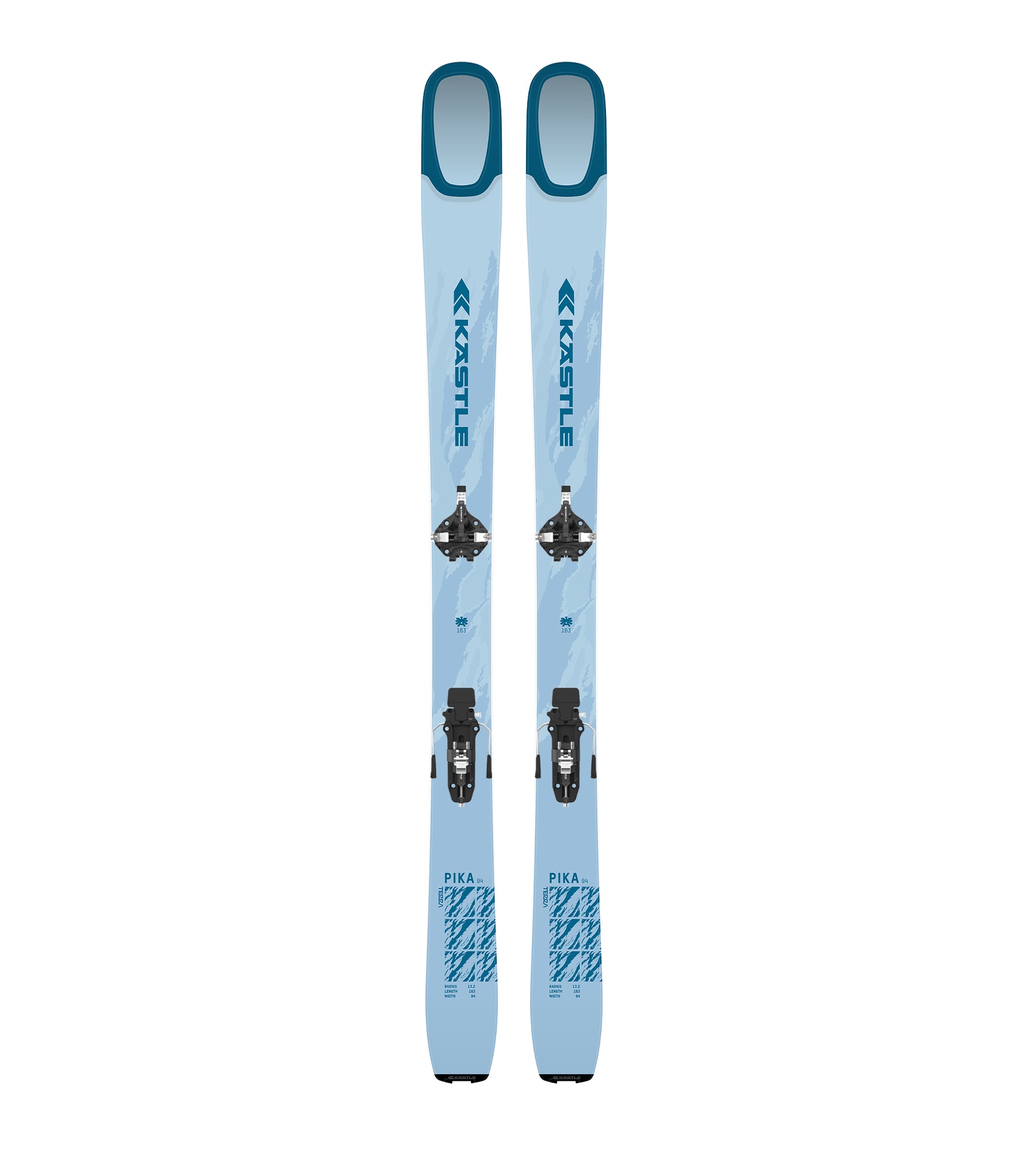 Kastle Pika 94 ski randonnée femme 163 cm carbone