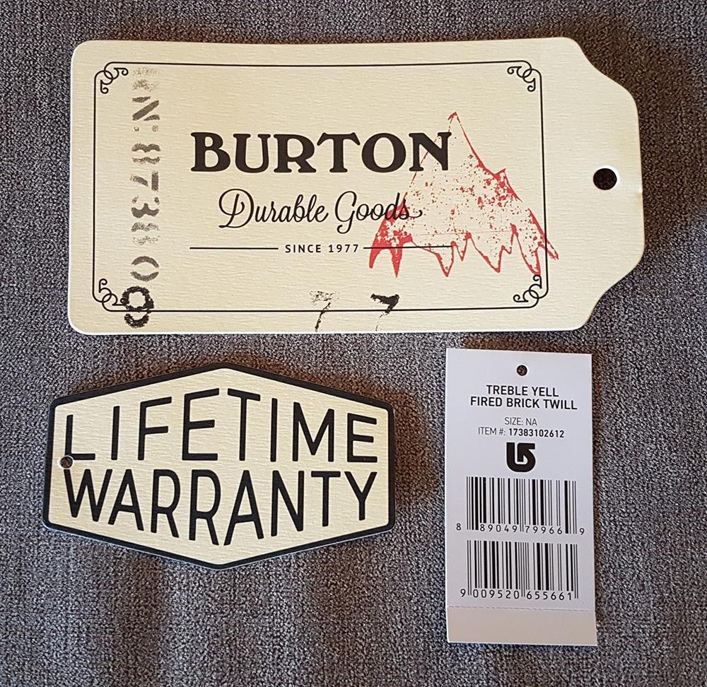 Burton Treble Yell Sac Skate Sangles Planche Filet