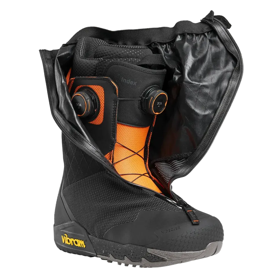 Nidecker Index APX Boots Snowboard Noir Double BOA