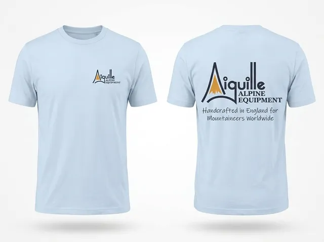 Aiguille Classic T-Shirt t-shirt coton bio bleu clair M