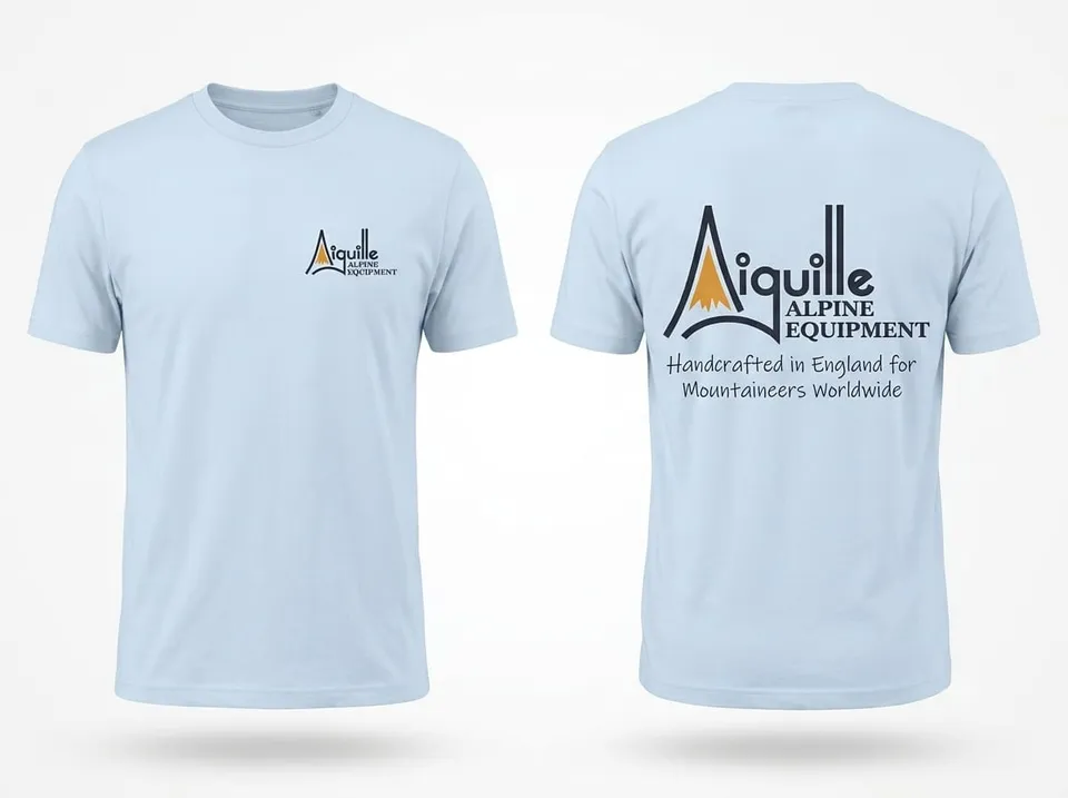 Aiguille Classic T-Shirt t-shirt coton bio bleu clair M
