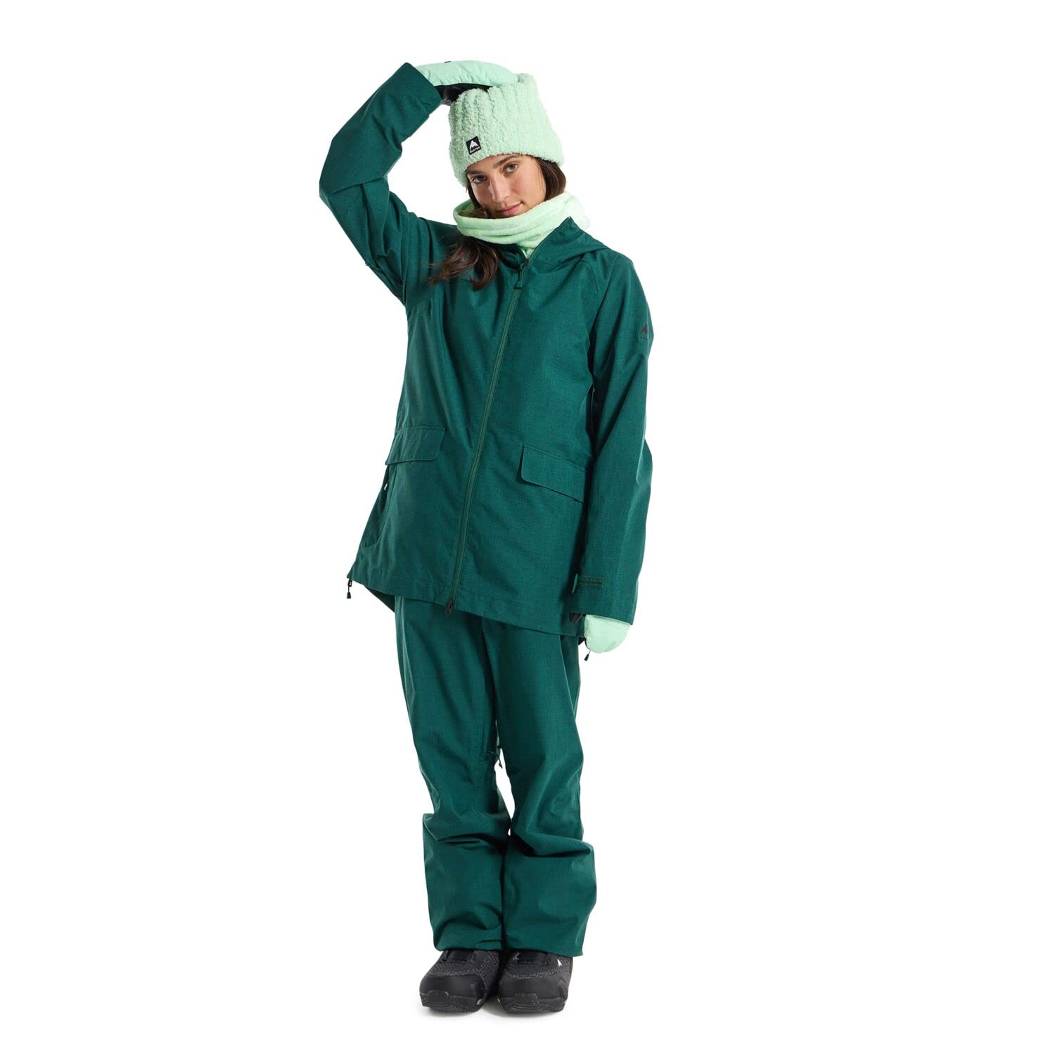 Burton Lalik veste snowboard femme coupe femme imperméable