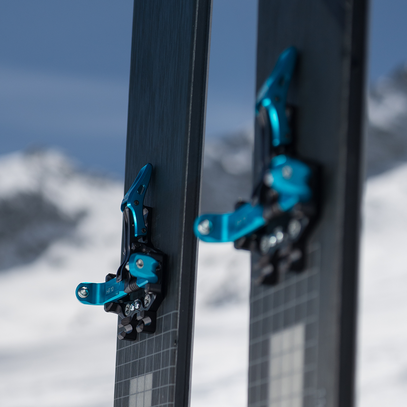 ATK SRA supports couteaux noirs paire ski alpinisme