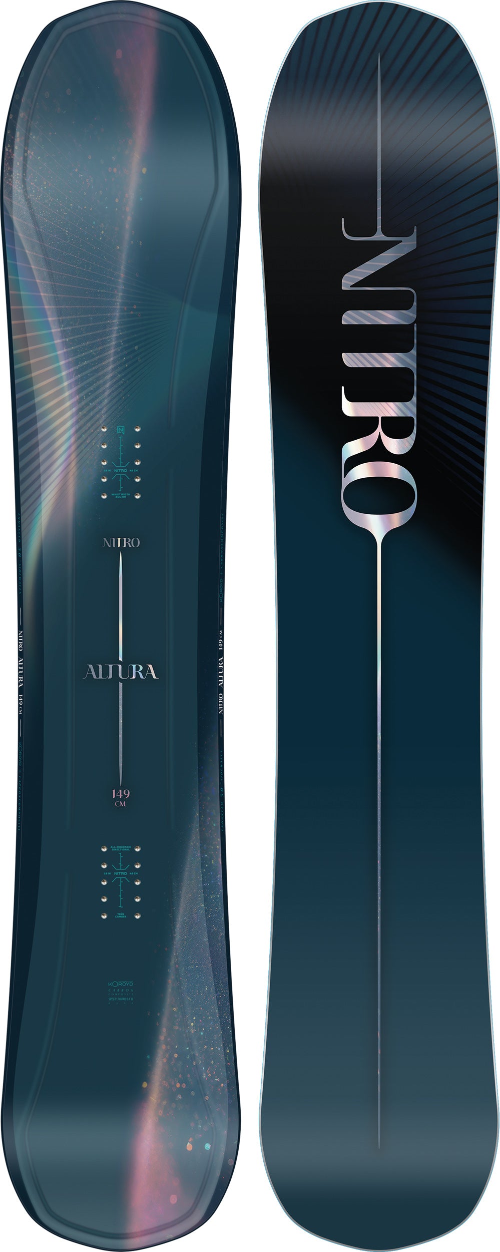 Nitro Altura snowboard femme 149 all mountain