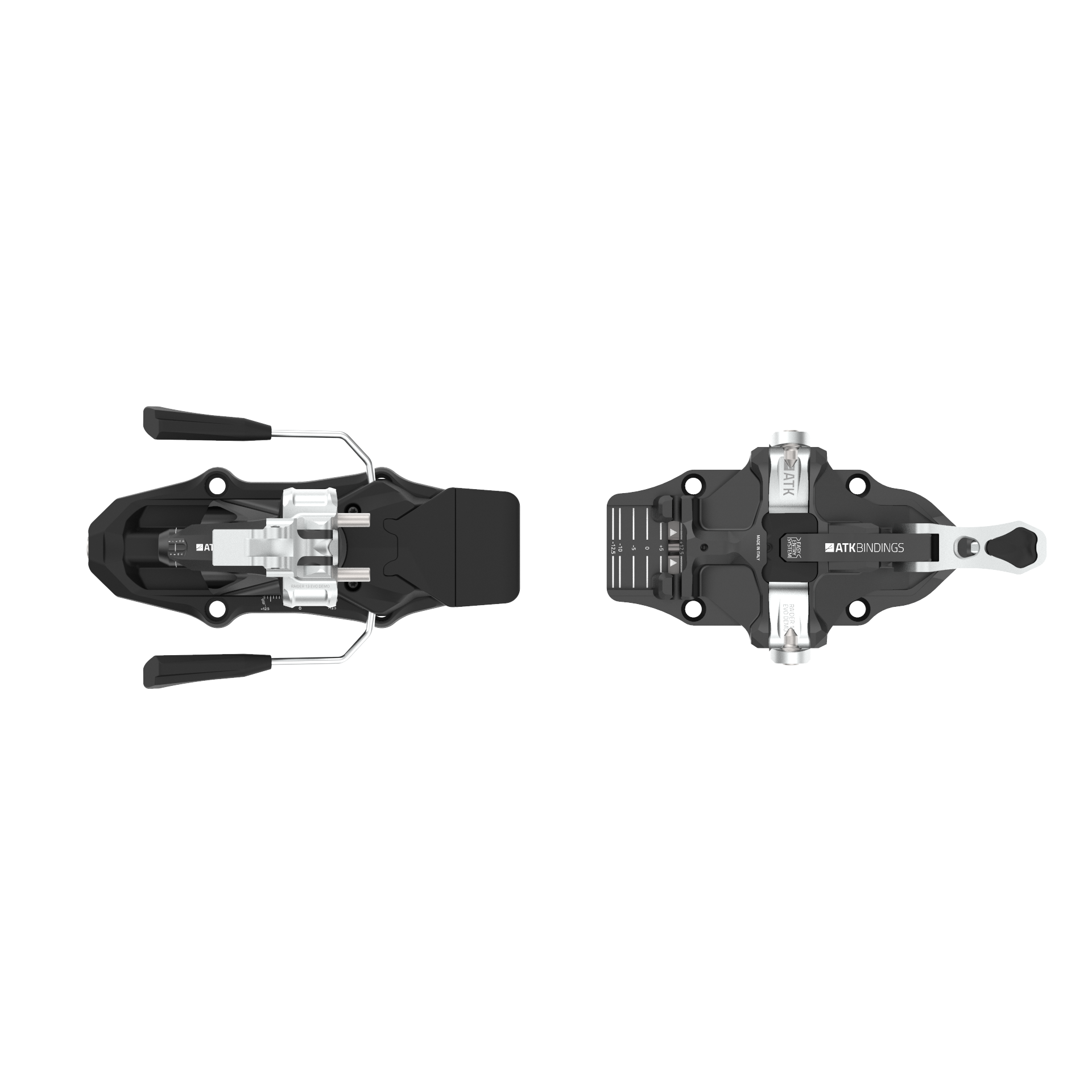 ATK Freeride Raider 13 EVO Long Travel fixation ski blanc 97