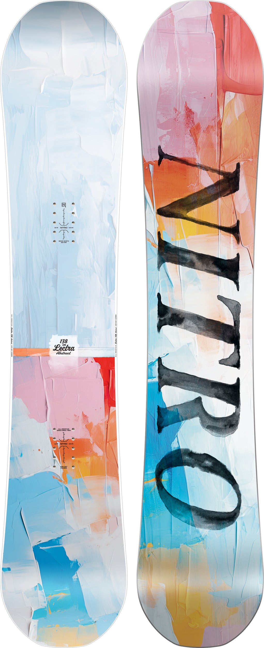 Nitro Lectra Abstract snowboard femme 1st Choice 146 débutant