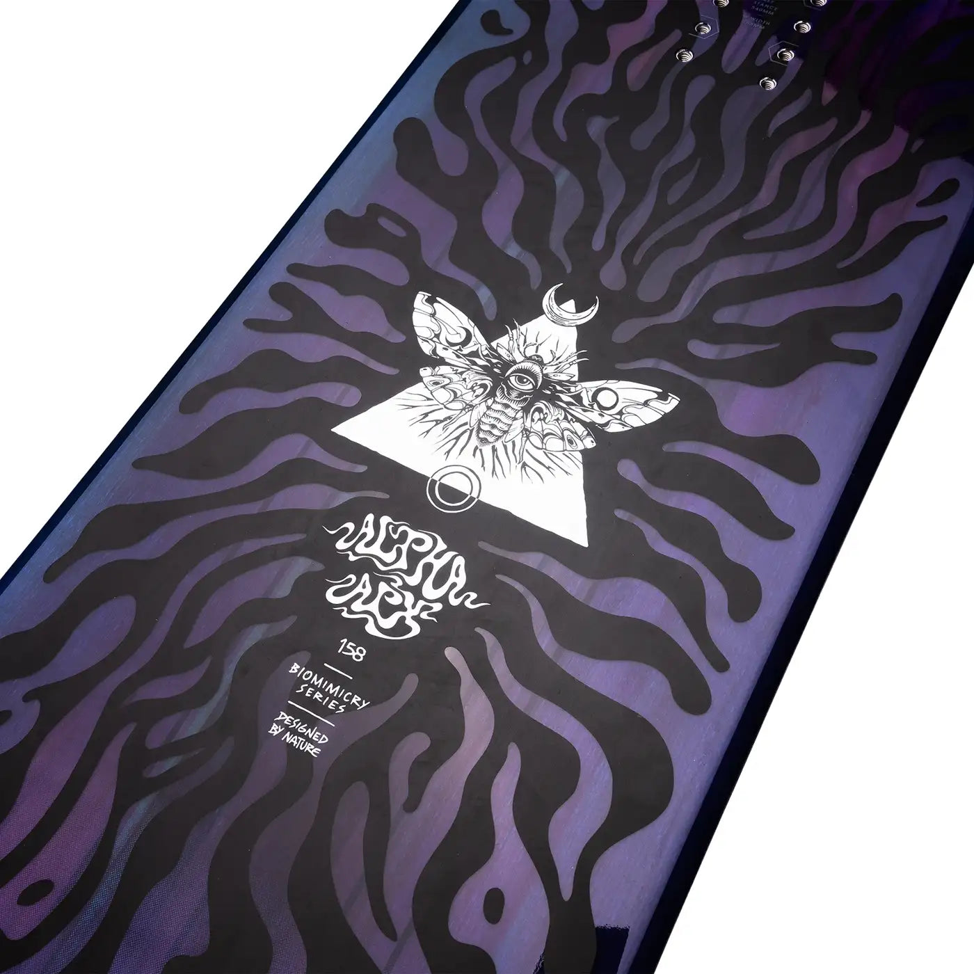 Nidecker Alpha APX snowboard 158 all-mountain carbone