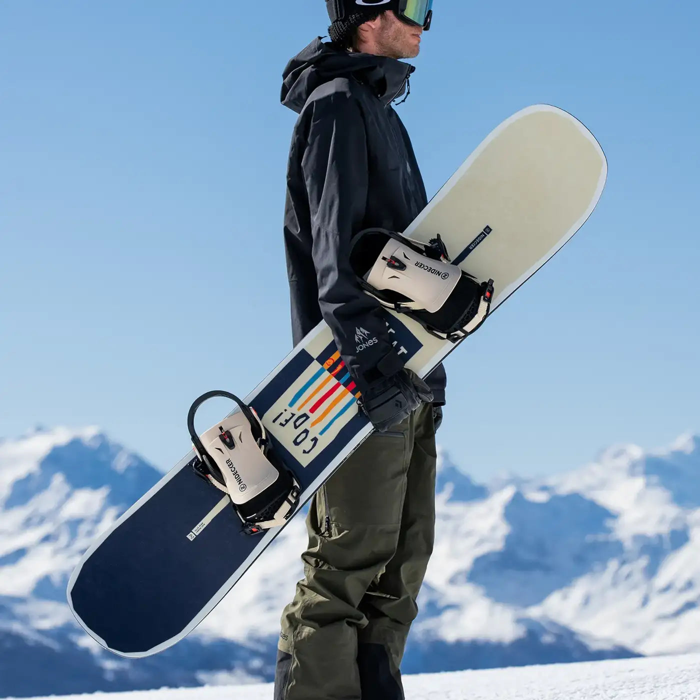 Nidecker Muon 2026 fixation snowboard noir M flex medium