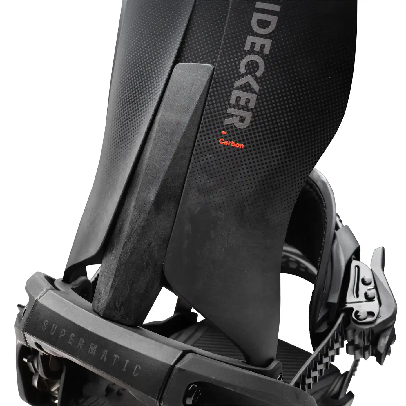 Nidecker Carbon Supermatic fixations snowboard noir