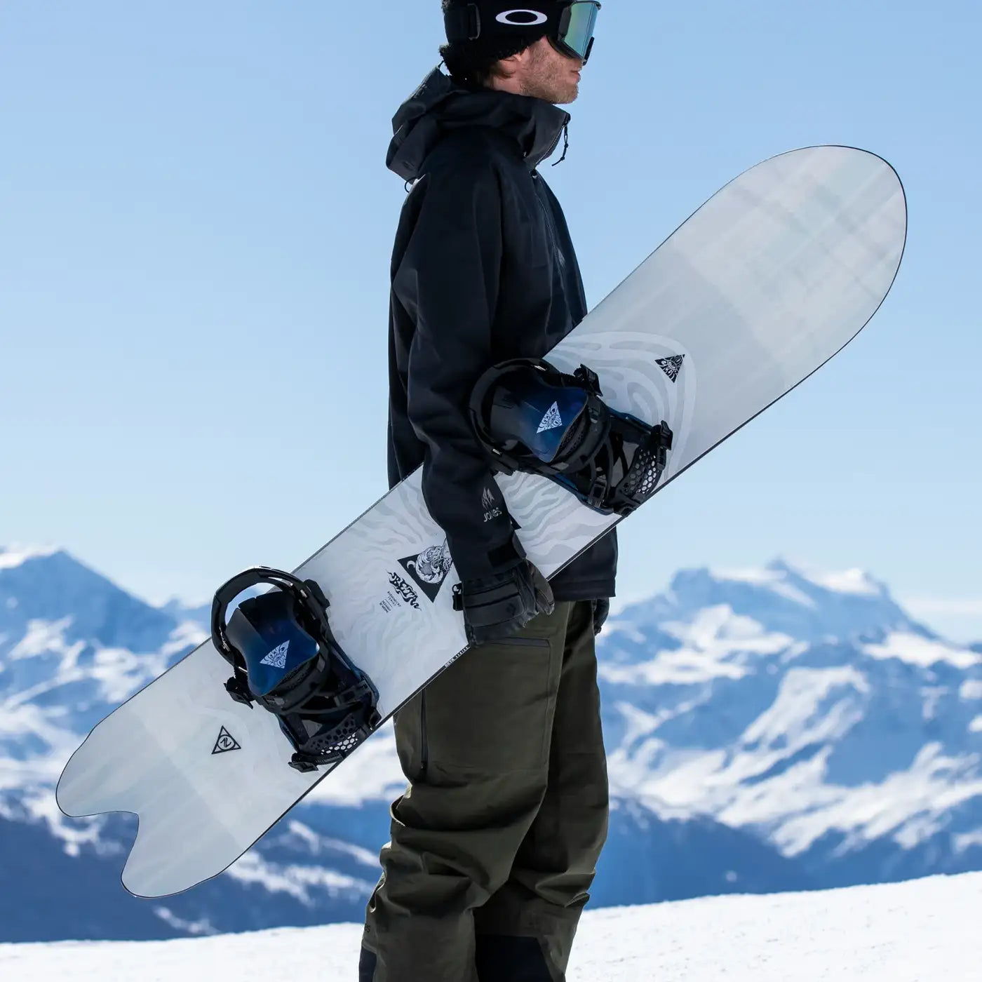 Nidecker Beta snowboard poudreuse swallowtail