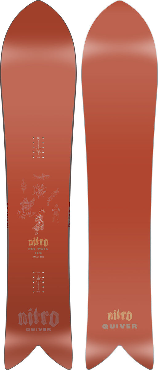 Nitro Fintwin Snowboard 154 1st Choice all-mountain