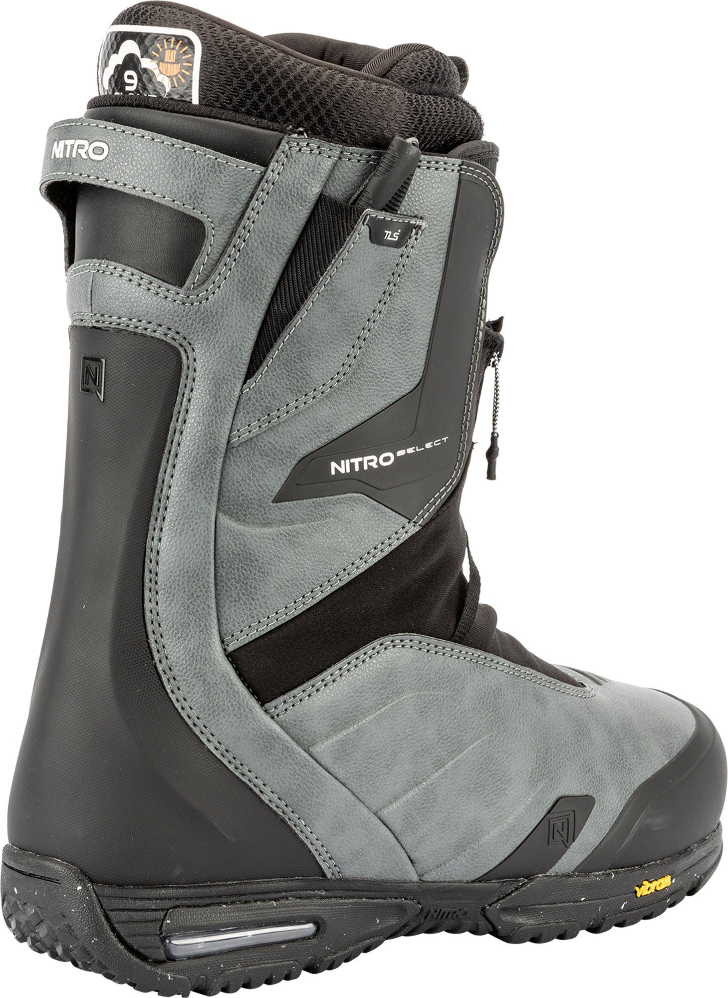 Nitro Select TLS+ boots snowboard Charcoal 270
