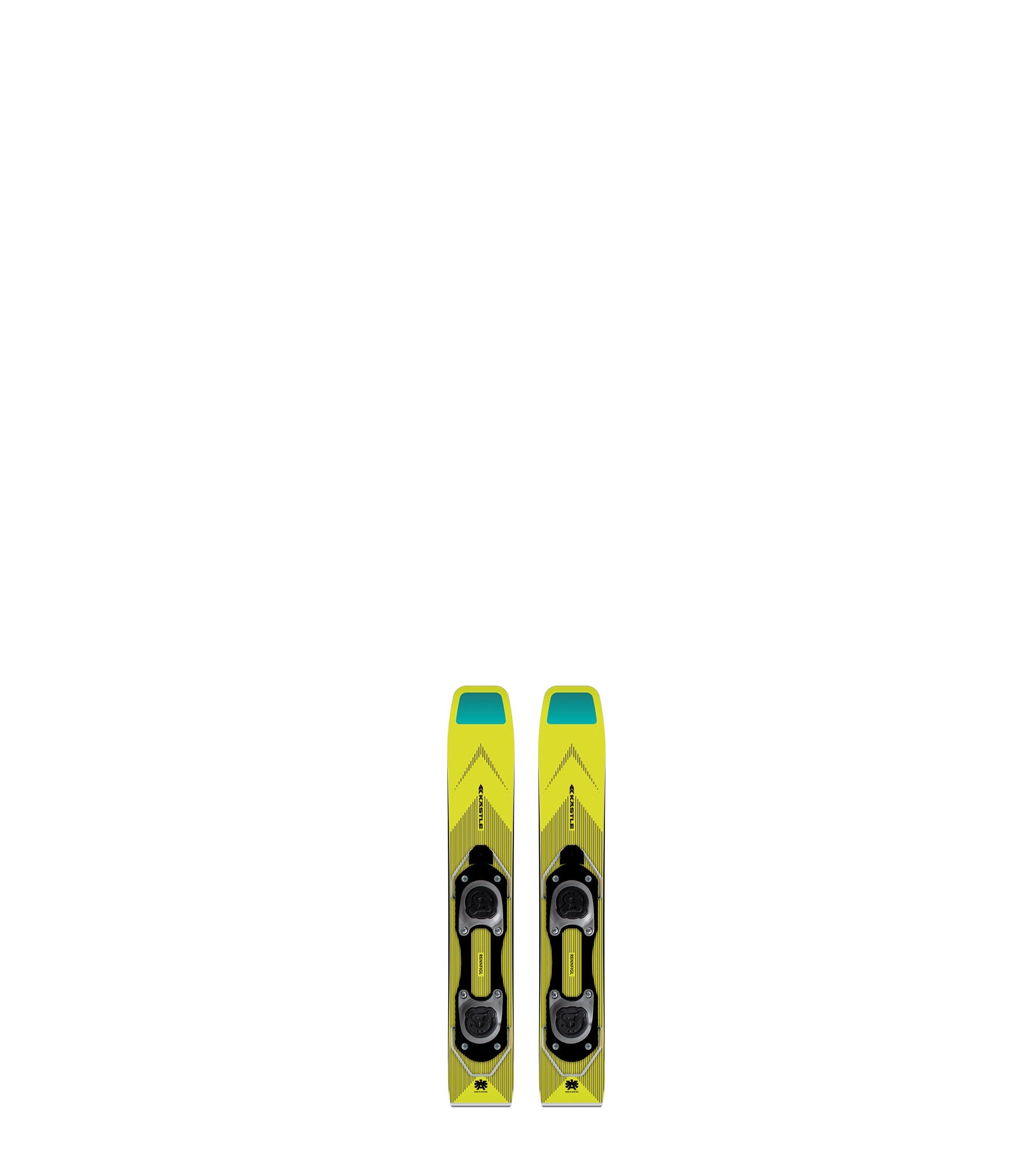 Kästle Figl ski de piste 63 cm sandwich race +fixation