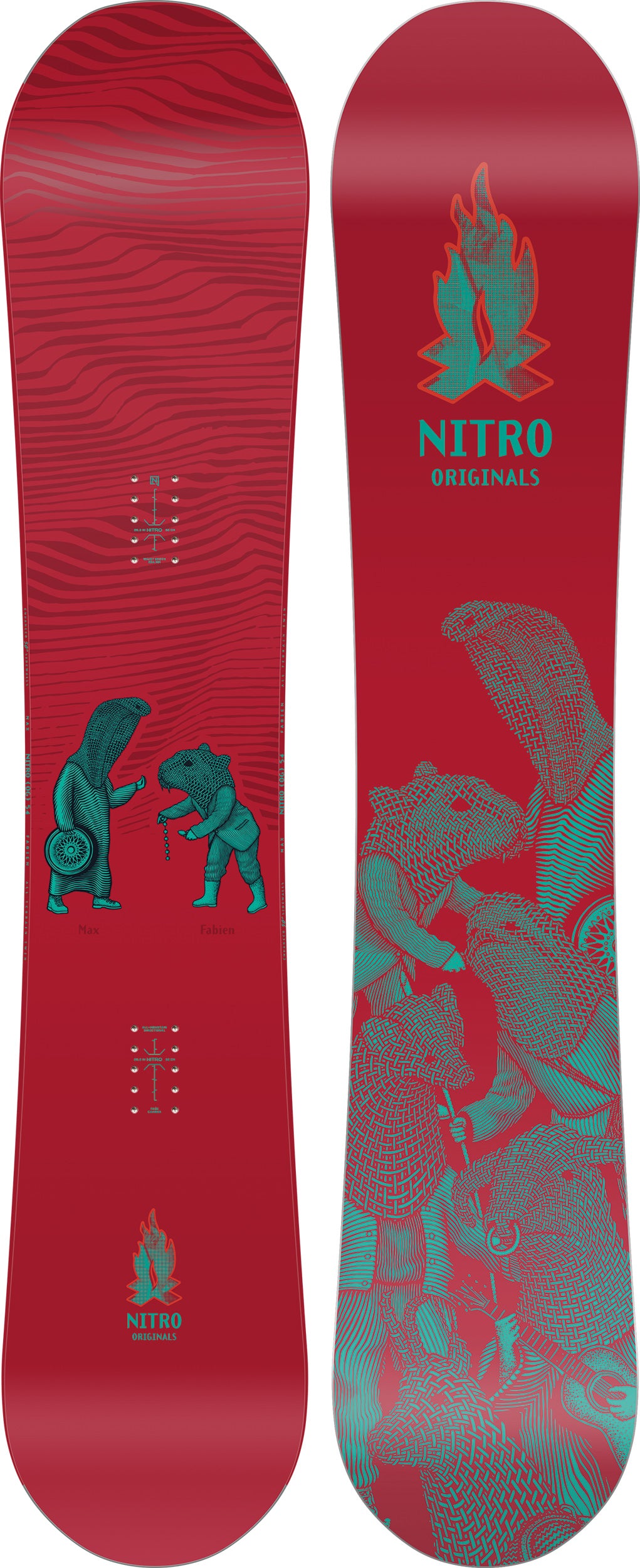 Nitro OG Team snowboard 154 freestyle all-mountain