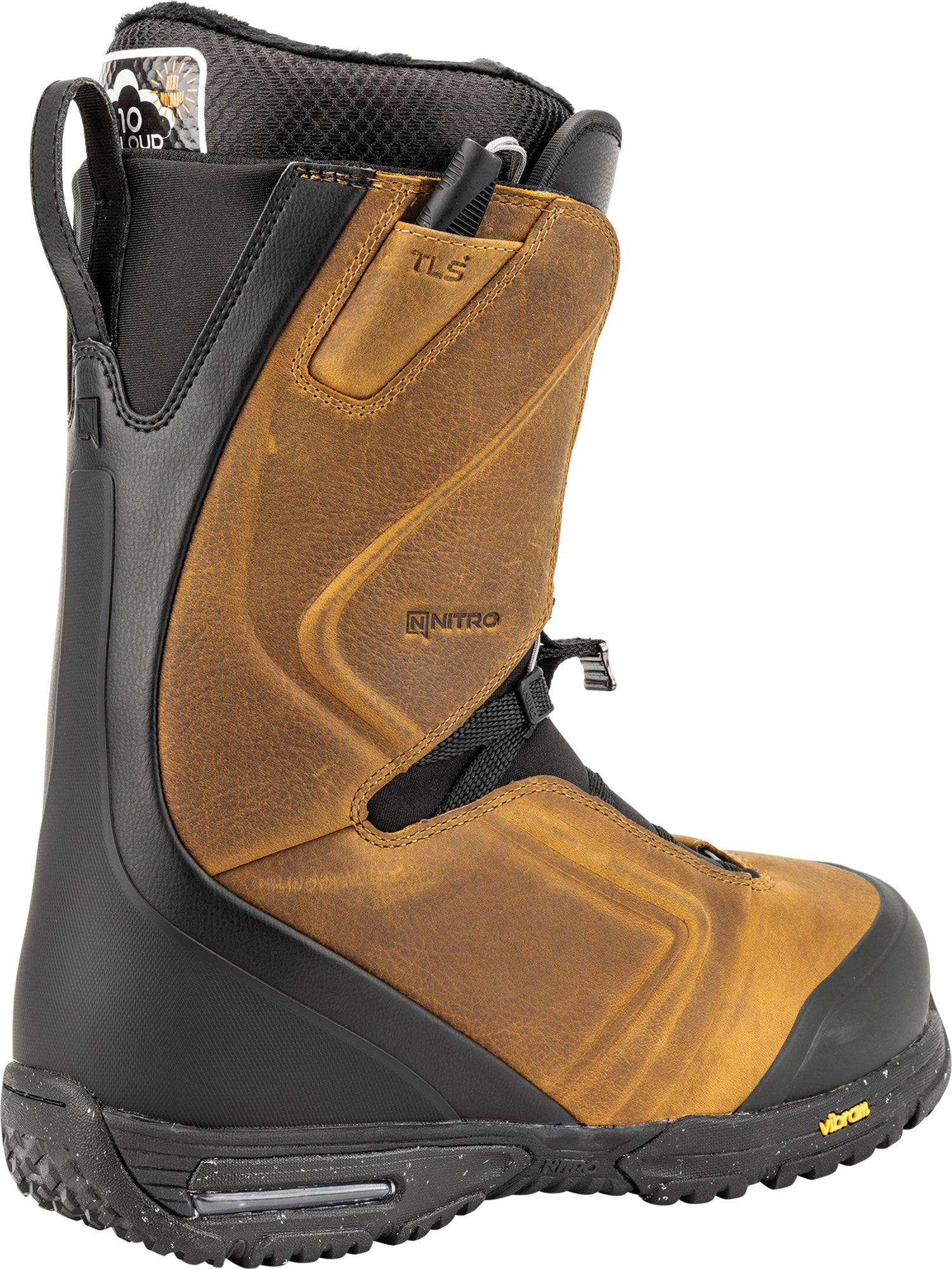 Nitro El Mejor TLS+ boots Brown cuir all-mountain