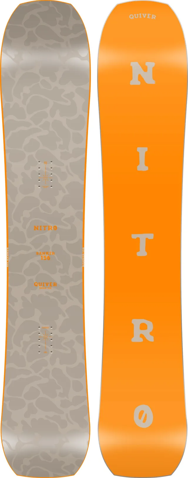 Nitro Banker snowboard homme 159mw carving
