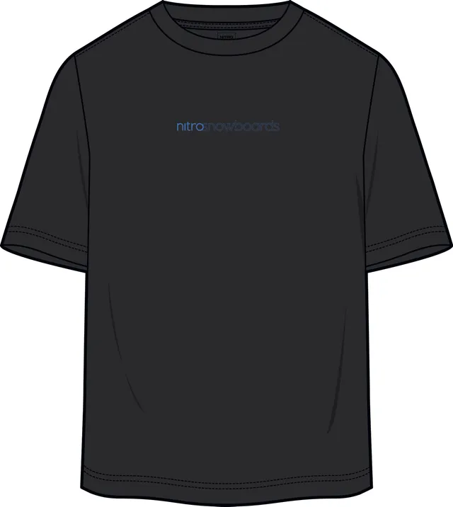 Nitro Fate Tee t-shirt femme noir coton