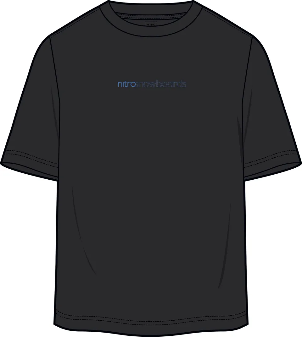 Nitro Fate Tee t-shirt femme noir coton