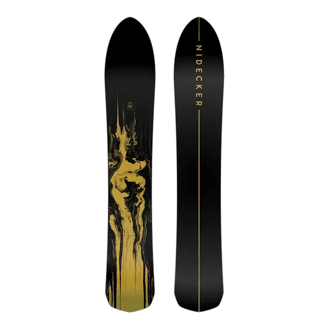 Nidecker Gun planche snowboard freeride 174 directionnelle