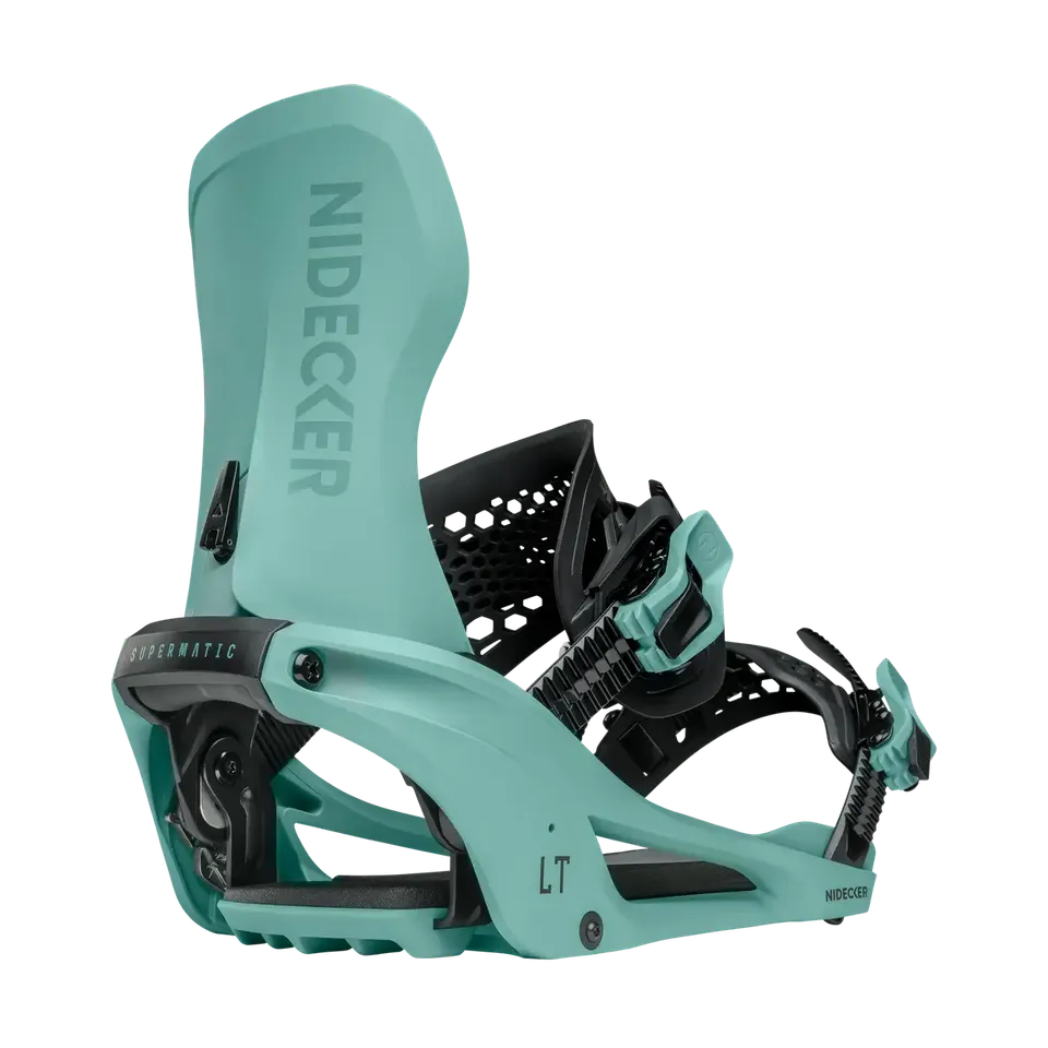 Nidecker LT Supermatic fixations snowboard Black M