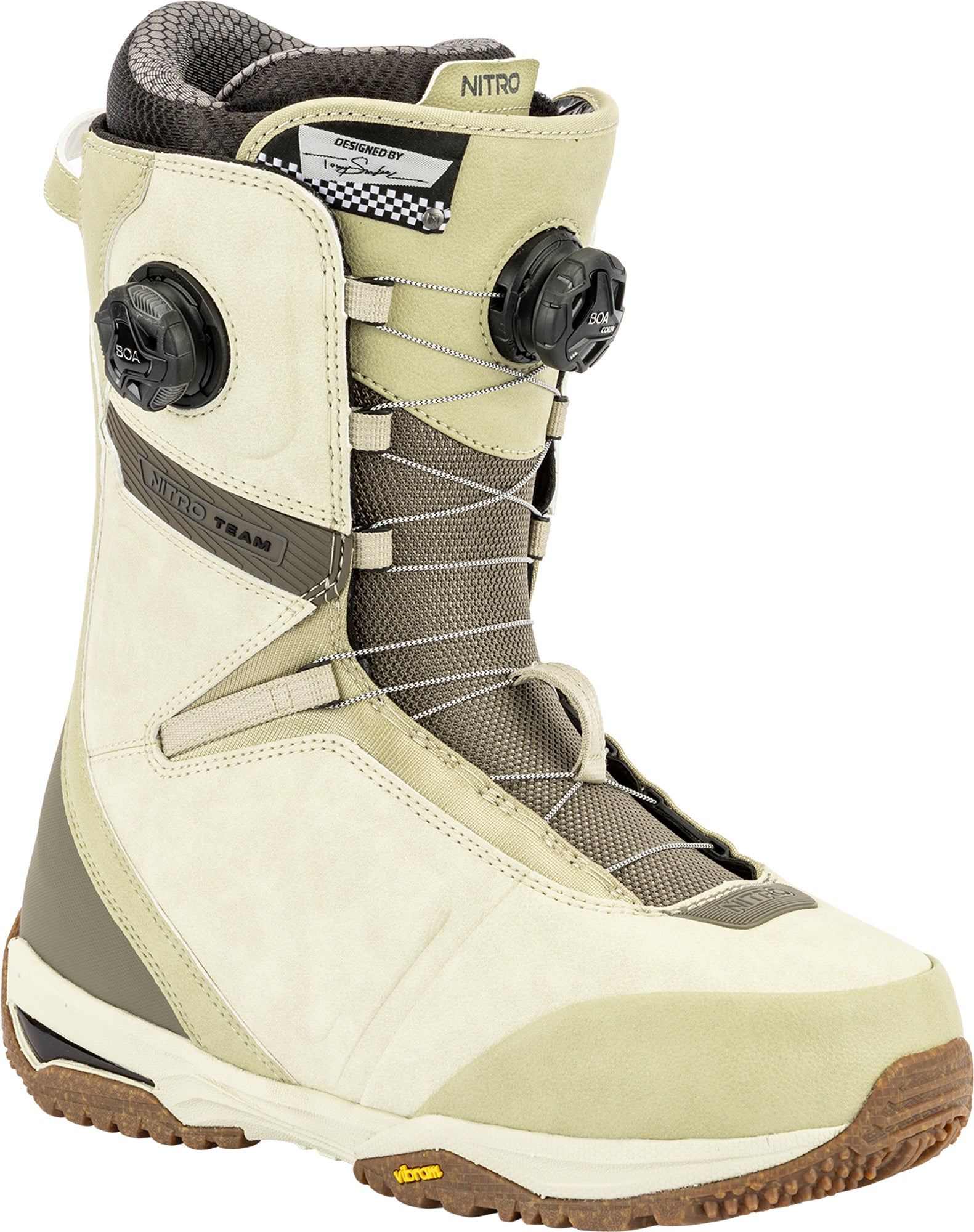 Nitro Team BOA bottes snowboard homme noir