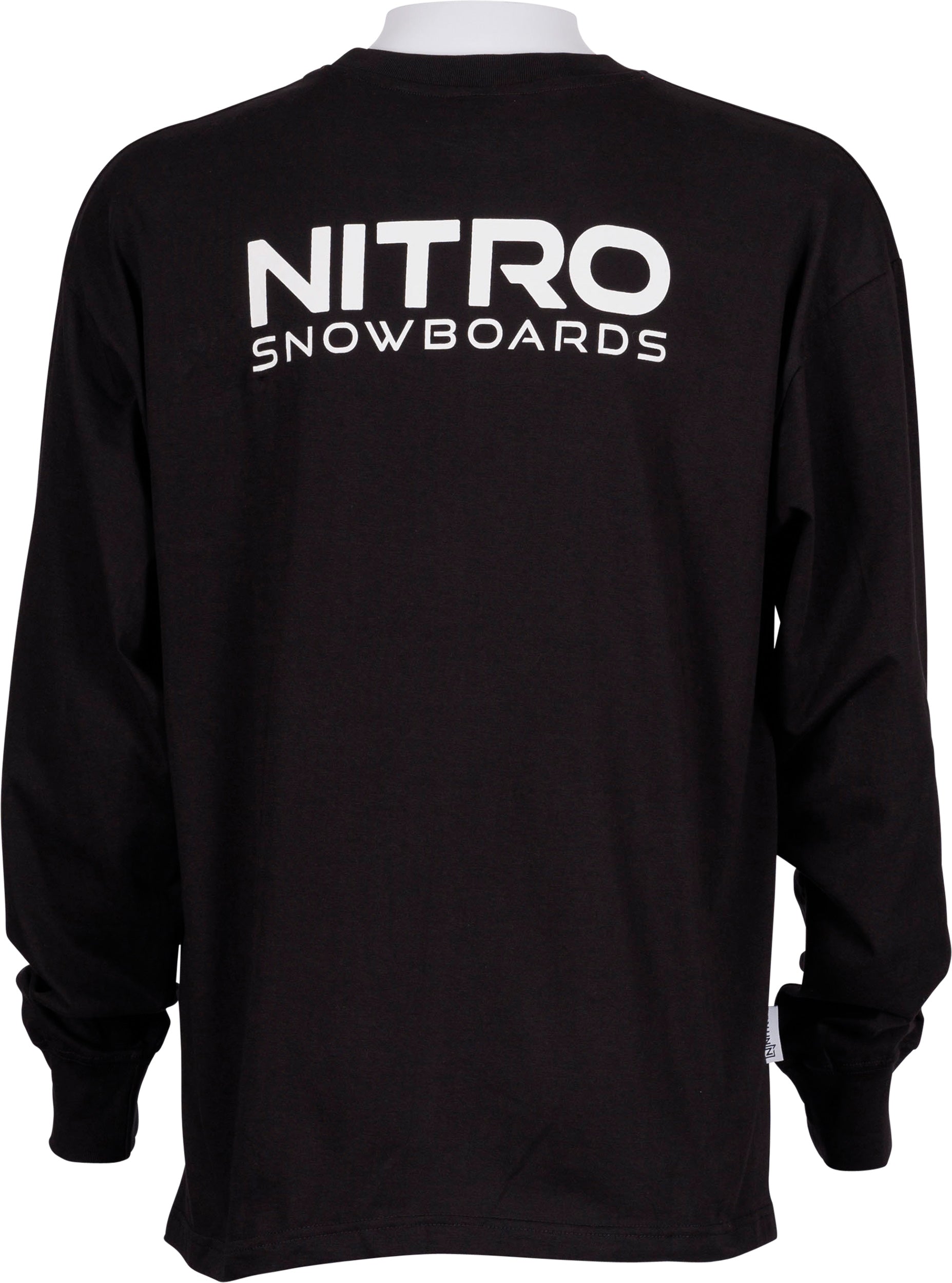 Nitro Team LS t-shirt noir L 100% coton