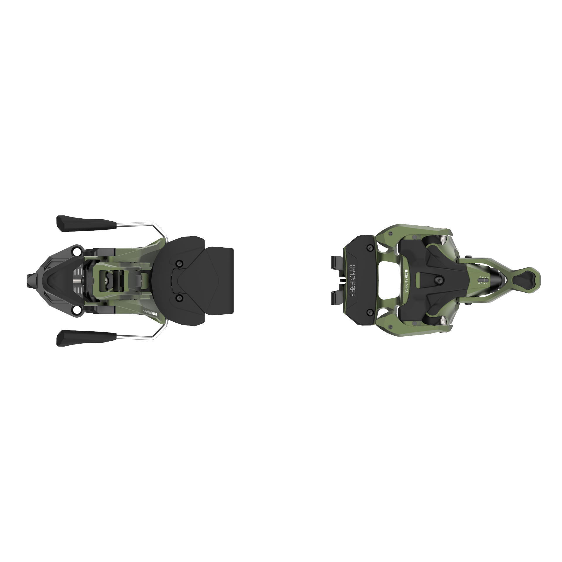 ATK Hy 13 Free fixation freeride camo green 108 alu