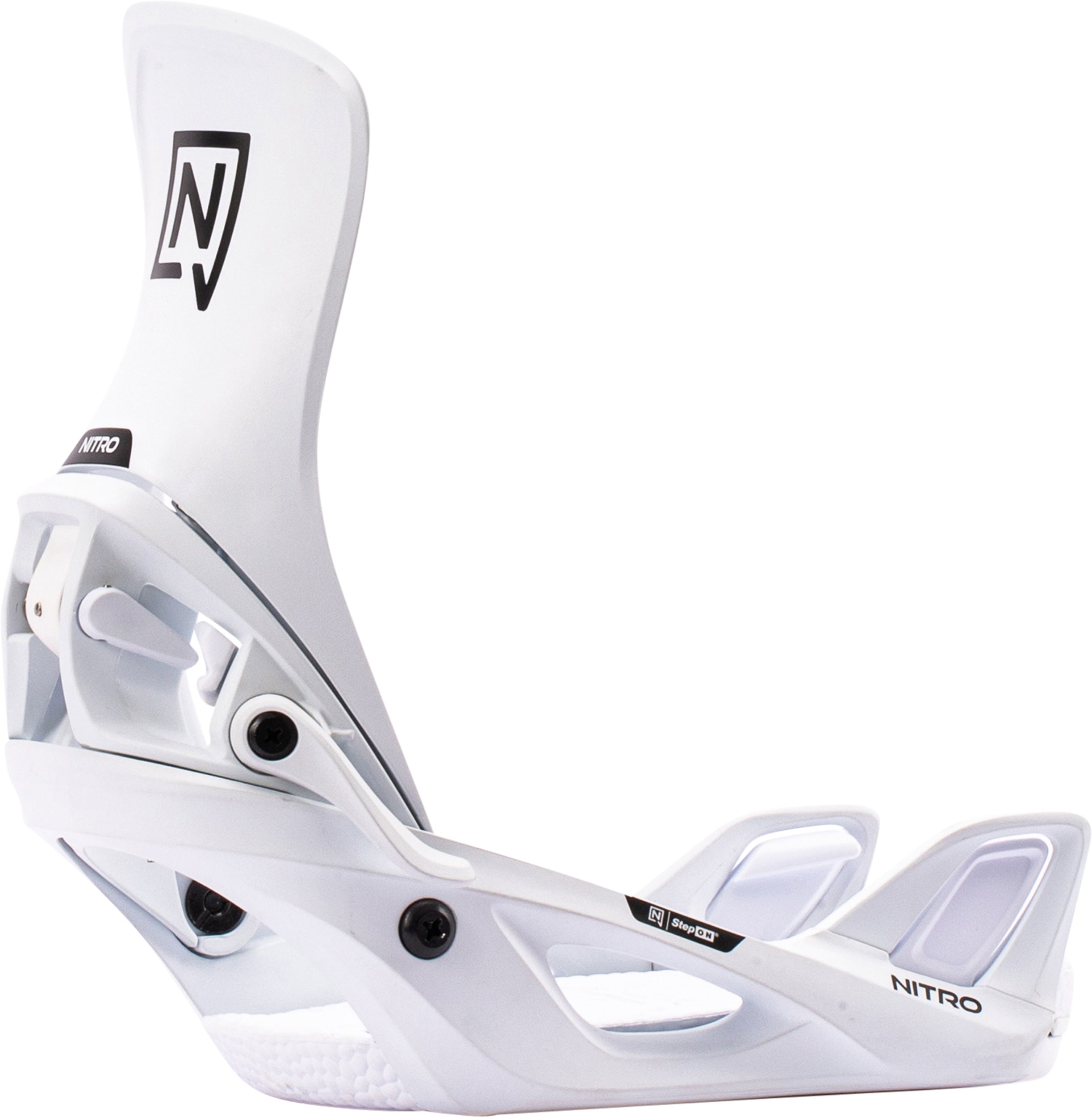 Nitro Step On fixations snowboard blanche M all-mountain