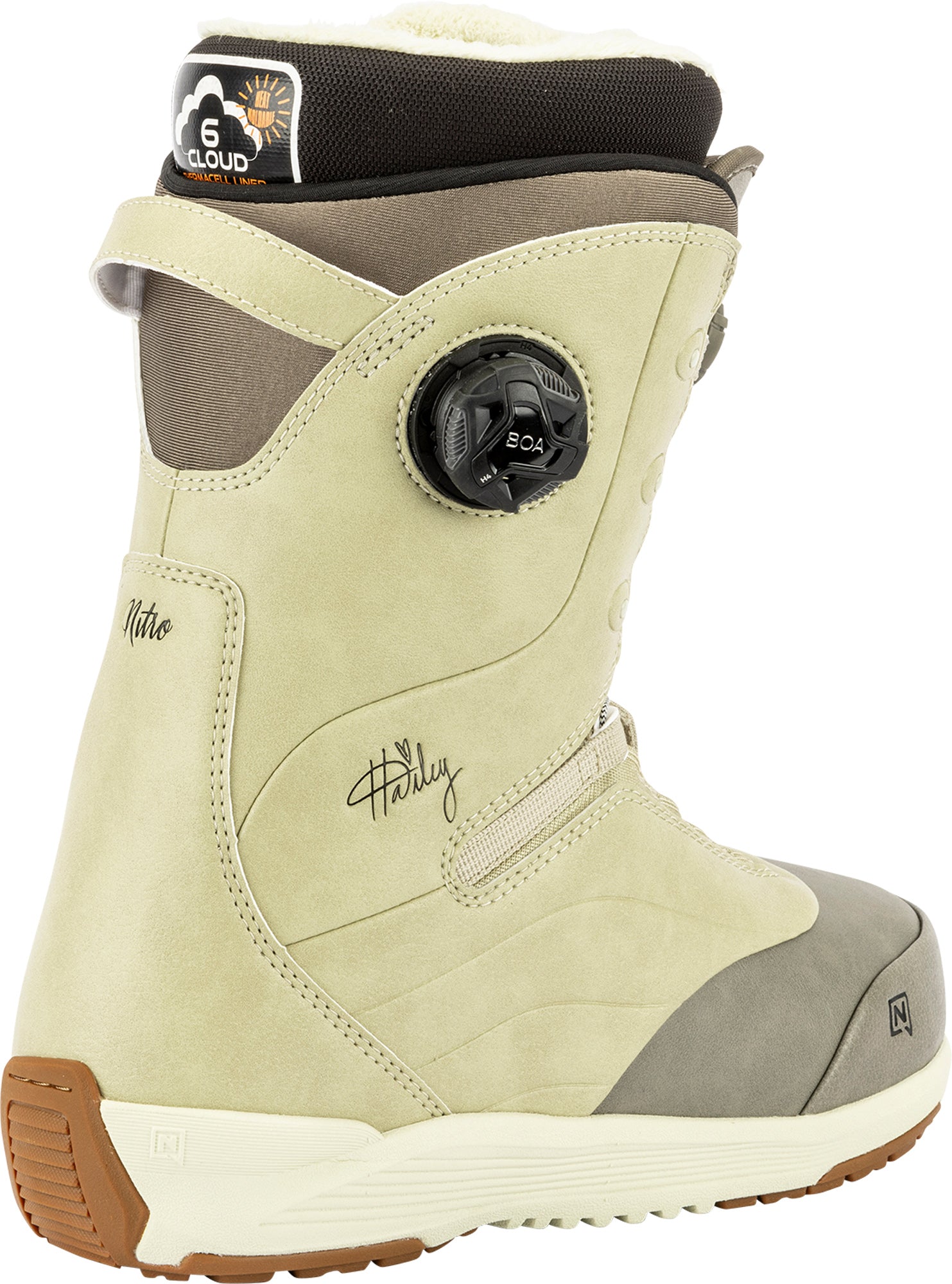 Nitro Crown BOA Boots Snowboard Femme Noir 245