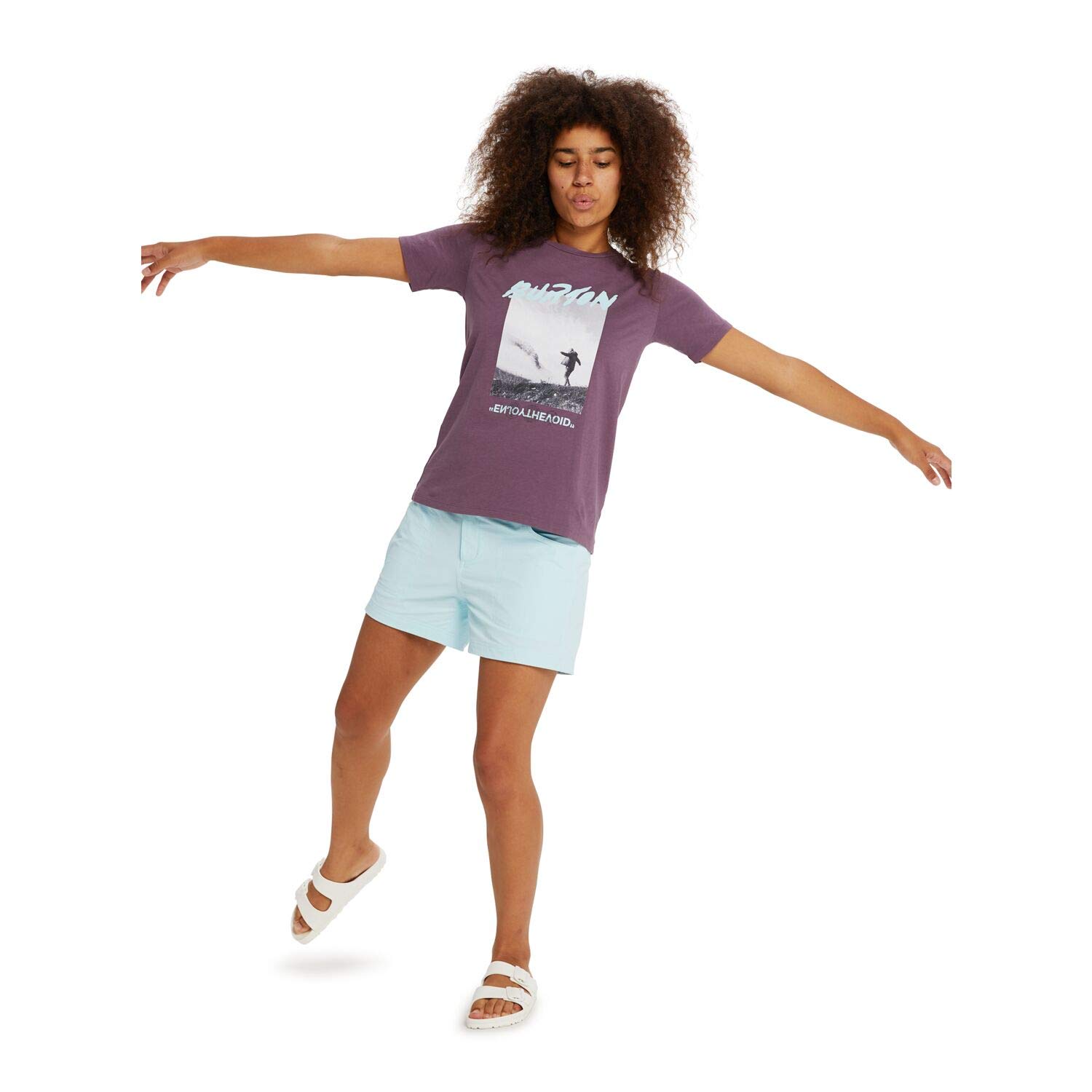 Burton Ashmore Photo T-shirt femme 38 coton bio